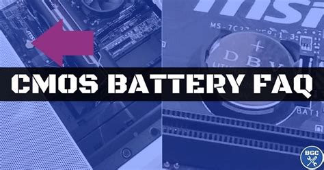 cmos battery definition|CMOS Battery: The What, Why & How of Your PC's Watchman.